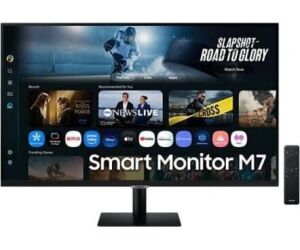 Smart Monitor Samsung M7 S32FM700UU 32"/ 4K/ Multimedia/ Smart TV/ Negro