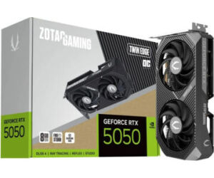 Vga Zotac Rtx 5050 Twing Edge Oc 8gb,nv,rtx5050,8gb,gddr6,128bit,1hdmi+3dp,2 Ventiladores (zt-b50500h-10m)