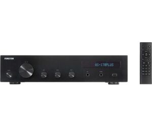 Amplificador estereo hifi fonestar as - 170plus - bluetooth - radio fm - 80 + 80 w rms usb