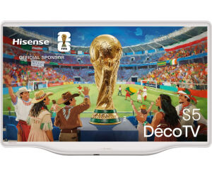 Tv Hisense 32s5q 32" Fhd Qled Lifestyle Modo Arte Dolby Atmos