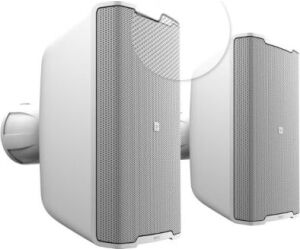 Ld Systems Integration Serie Dqor (lddqor5tw) 5" Two-way Passive Indoor/outdoor Installation Loudspeaker 16 Ohm, 70/100 V, White (pair) Warranty 5 Years (pu2)