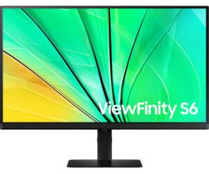 Monitor Profesional Samsung ViewFinity S6 S27D600EAU 27"/ QHD/ Regulable en Altura/ Negro