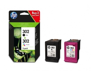 Tinta 302 Color + Negro (pack)