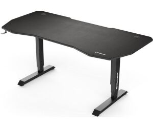 Mesa Gaming Sharkoon Skiller Sgd20 + Alfombilla Integrada Negra