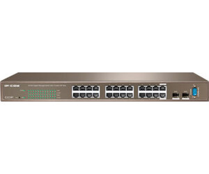 Ipcom Full Management Switch G3224t 24-ports Gigabit L2 Management Switch With 2 Combo Sfp Ports,1 Console Port (g3224t)