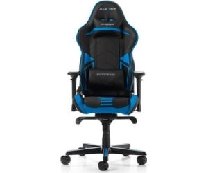 Silla gaming dxracer racing pro black - blue incluye cojines cervical y lumbar -  gc - r131 - nb - v2