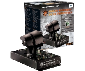 Thrustmaster HOTAS Warthog Dual Throttles Negro USB Simulador de Vuelo PC