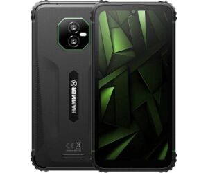 Movil Smartphone Hammer Ranger 4g 6/128gb Black Green