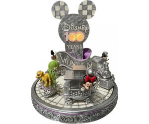 Figura decorativa enesco disney 100 mickey minnie tren