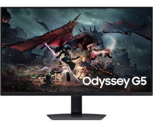 Monitor Gaming Samsung Odyssey G5 S32DG500EU 32"/ QHD/ 1ms/ 180Hz/ IPS/ Regulable en altura/ Negro
