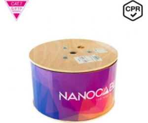 Nanocable Cable Red CAT7 CPR LSZH AWG23 305M