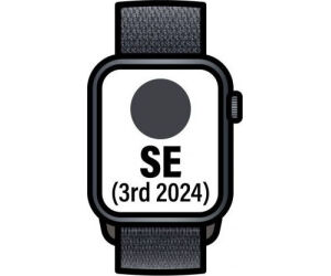 Apple Watch SE 3rd V2/ GPS/ 40mm/ Caja de Aluminio Medianoche/ Correa Loop Deportiva Tinta