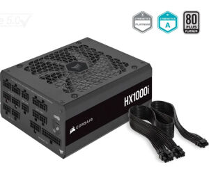 Fuente Aliment. Corsair Hx1000i 1000 Watt 80+ Platinum Pci E5 Atx 3.0 Cp-9020259-eu