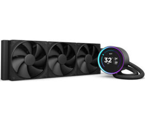 NZXT Kraken Elite 360 Procesador Sistema de refrigeración líquida todo en uno 12 cm Negro 1 pieza(s)