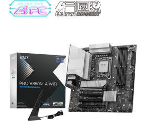 MSI Placa Base PRO B860M-A WIFI mATX DDR5 1851