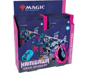 Juego de cartas caja de sobres wizards of the coast magic the gathering kamigawa neon dinasty 12 sobres ingles