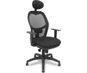 Silla de Oficina Piqueras y Crespo Jorquera 15SM840B840B10CRPC/ Negra