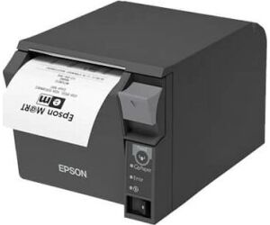 Impresora de Tickets Epson TM-T70II/ Térmica/ Ancho papel 80mm/ USB-Ethernet/ Negra