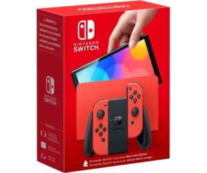 Nintendo Switch Versin OLED Mario Red Edition / Incluye Base/ 2 Mandos Joy-Con
