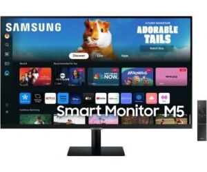 Smart Monitor Samsung M5 S32DM502EU 32"/ Full HD/ Smart TV/ Multimedia/ Negro
