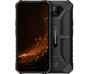 Telefono movil smartphone rugerizado hammer iron v 6gb + 6gb + 64gb negro