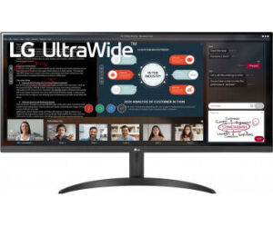 Monitor Profesional Ultrapanorámico LG 34WP500-B 34"/ WFHD/ Negro