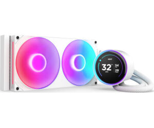NZXT Kraken Elite 280 RGB Procesador Sistema de refrigeración líquida todo en uno 14 cm Blanco 1 pieza(s)