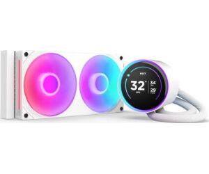 NZXT Kraken Elite 240 RGB Procesador Sistema de refrigeración líquida todo en uno 12 cm Blanco 1 pieza(s)
