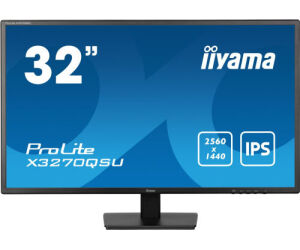 Monitor Iiyama 32", Panel Ips 1hdmi, 1dp, 3x3.2, 100hz, Altavoces, Salida Para Auriculares,100hz, 3ms,