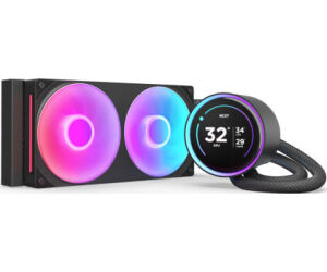NZXT Kraken Elite 240 RGB Procesador Sistema de refrigeraciÃ³n lÃ­quida todo en uno 12 cm Negro 1 pieza(s)