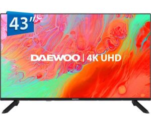 Tv daewoo 43 pulgadas led 4k uhd - 43dm65uv - smart tv