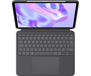 Funda logitech combo touch con teclado para ipad pro 13 pulgadas (m4) grafito español