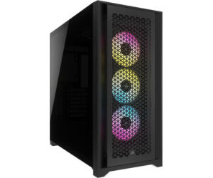Caja Semitorre Atx 5000d Rgb Airflow Tg Black Corsair