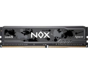 Memoria RAM Apacer NOX 16GB/ DDR5/ 5600MHz/ 1.25V/ CL40/ DIMM