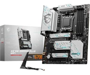 Placa Msi Mag X670e Gaming Plus Wifi,amd,am5,x670,4ddr5,192,hdmi+dp,4sata3+4m.2,13usb3.2.5gb+wifi6e+bt5.3,atx
