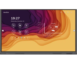 Newline Monitor Internativo Elara Pro (tt-8623qca+) 86", Android 13, Google Edla, Camara 4k, 8 Mic, Multi Usuario, 2x20w+sub15w, Wifi 6 + Bl, Nfc, Usb-c 100w, Usb-c Out, 16gb Y 320gb, 40 Pt, Newline Apps, Ops Pc Y Sdm Opc, 5 AÃ‘os De Garantia On Site
