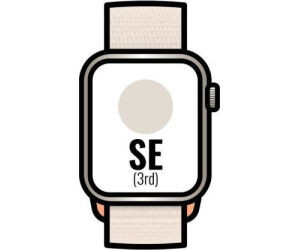 Apple Watch SE 2 Gen 2023/ GPS/ Cellular/ 40mm/ Caja de Aluminio Medianoche/ Correa Deportiva Medianoche S/M