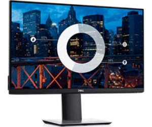 Monitor led 23.8 pulgadas  dell p2419h  negro  pivotable hdmi - dp - vga - full hd - 8ms - vesa 100x100 p2419h