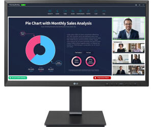 Monitor led ips lg 24bp750c 23.8 pulgadas fhd 5ms hdmi displayport usb - c altavoces reg. altura cam