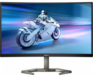 Monitor Gaming Curvo Philips 27M1C5200W 27"/ Full HD/ 0.5ms/ 240Hz/ VA/ Regulable en altura/ Negro