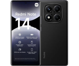 Smartphone Xiaomi Redmi Note 14 Pro 8GB/ 256GB/ 6.67"/ Negro Medianoche