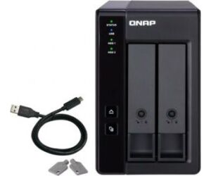 DAS QNAP TR-002/ 2 Bahías 3.5"- 2.5"/ Formato Torre