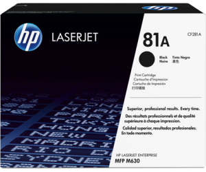 Toner hp 81a cf281a negro laserjet m5025 m5035