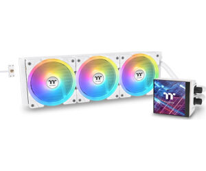 Refrigeracion Liquida Cpu Thermaltake Magfloe 420 Argb 3x140mm Blanco Snow
