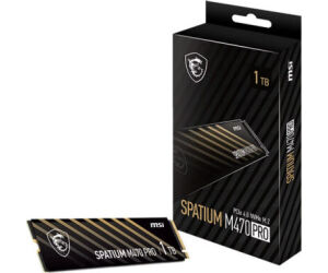 MSI SSD Spatium M470 Pro 1Tb PCIe 4.0 NVMe 6000Mbs