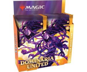 Juego de cartas wizards of the coast magic the gathering dominaria united caja de sobres de coleccionista (12) inglés
