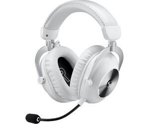 Auriculares gaming logitech g pro x 2 inalámbricos con lightspeed blancos