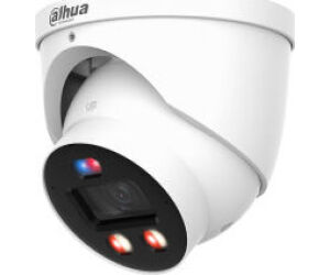 (dh-ipc-hdw3449hp-as-pv-0280b-pro) Dahua Camara Ip Wizcolor Turret Wizsense Serie 3 4mp Con Inteligencia Artificial, Soporta Microsd 256gb, Tioc Pro Alarma In/out, Acupick, Smd 4.0, 12 Vdc/poe, Ip67, 2.8mm