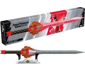 Replica hasbro espada poder ranger rojo replica escala 1:1 power rangers mighty morphin collection