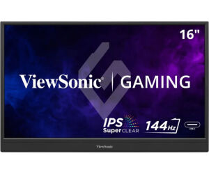 MONITOR VIEWSONIC VX1654 16"FHD IPS 144Hz mini HDMI 2XUSB type C speakers